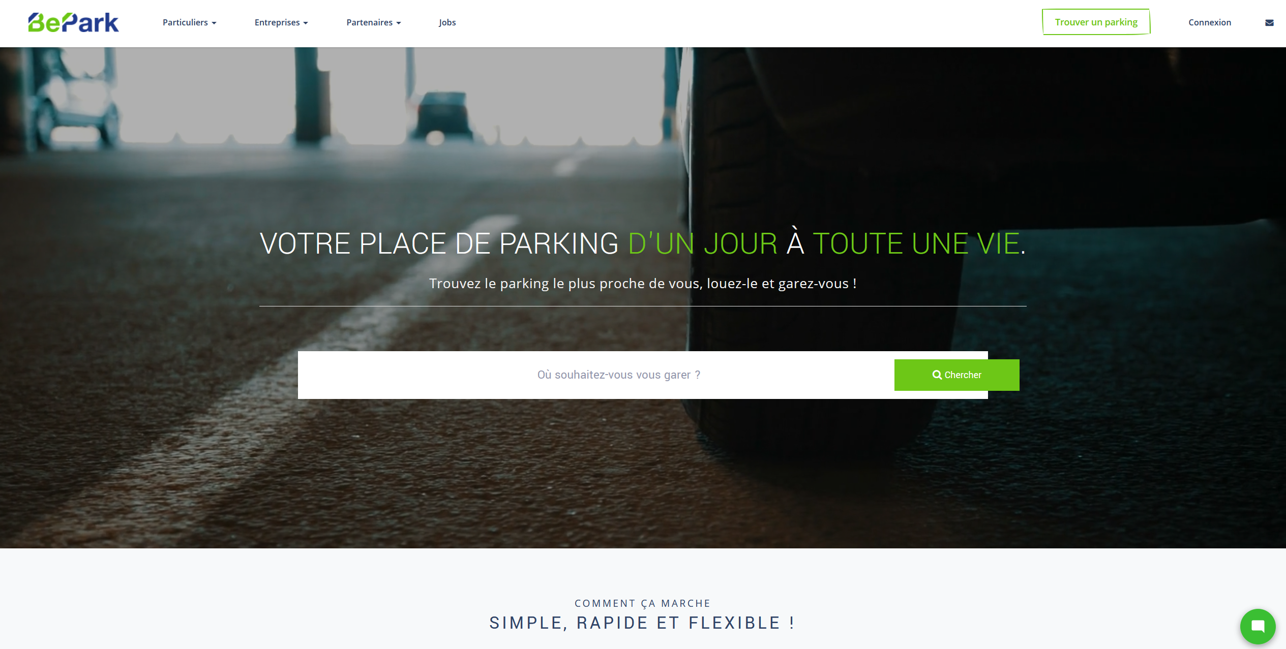 Bepark - administration